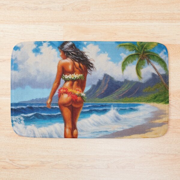 Item preview, On the Seashore - Pacific Islands Series designed and sold by AUTHENTIC AMERICANA ARTS.