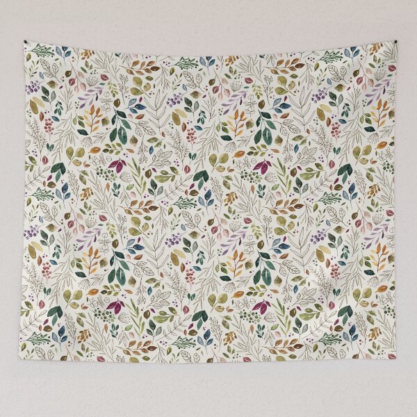 Item preview, Boho Leaves and Sprigs designed and sold by cateandrainn.