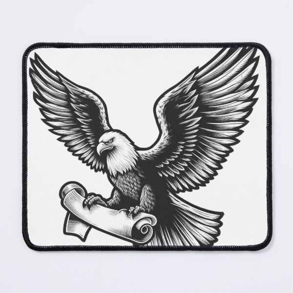Item preview, Majestic Eagle with Scroll designed and sold by Artmera.