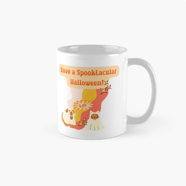Item preview, Have a Spooktacular Halloween Ghosts Cat and Dog designed and sold by MiracleMart.