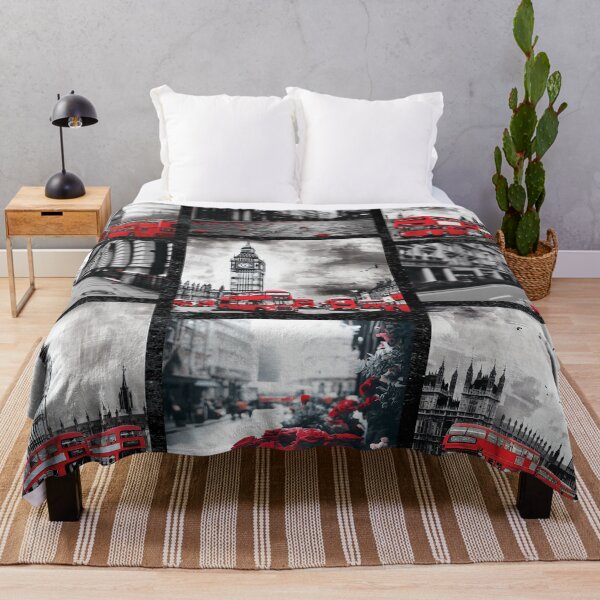 Item preview, Grey Red Duvet Cover designed and sold by LoveyBug78.