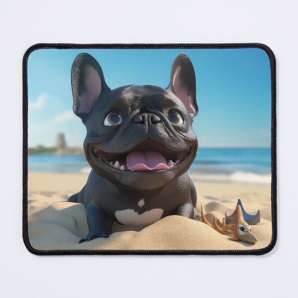 Item preview, French Bulldog at the Beach  designed and sold by BigSplashDesign.