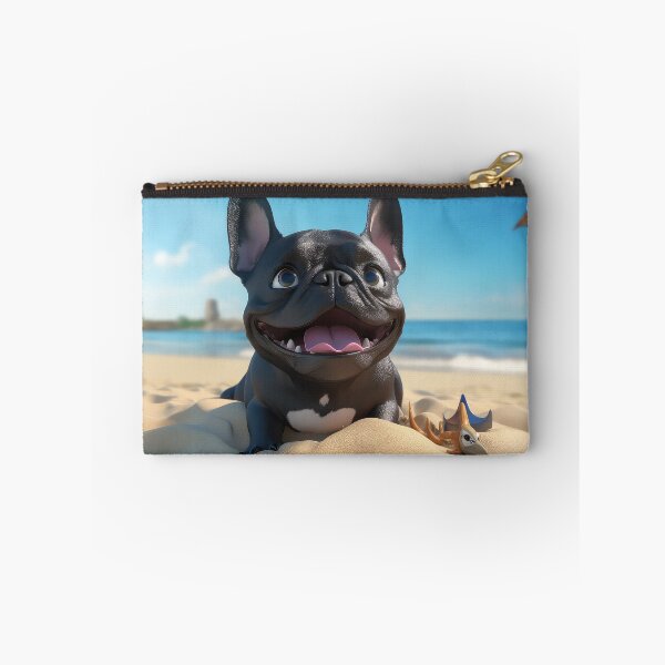 Item preview, French Bulldog at the Beach  designed and sold by BigSplashDesign.
