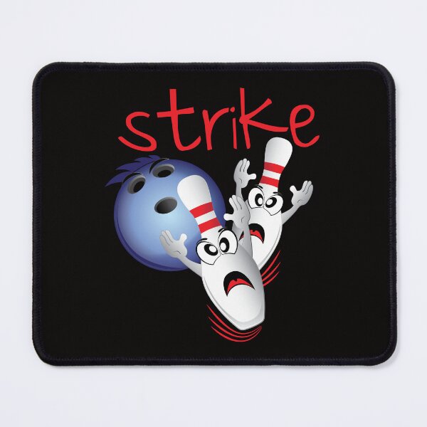 Item preview, Bowling Strike All Pins Down designed and sold by bumperbay.