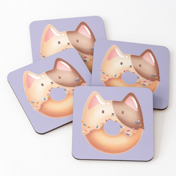 Item preview, Cat Donut designed and sold by doodlecarrot.