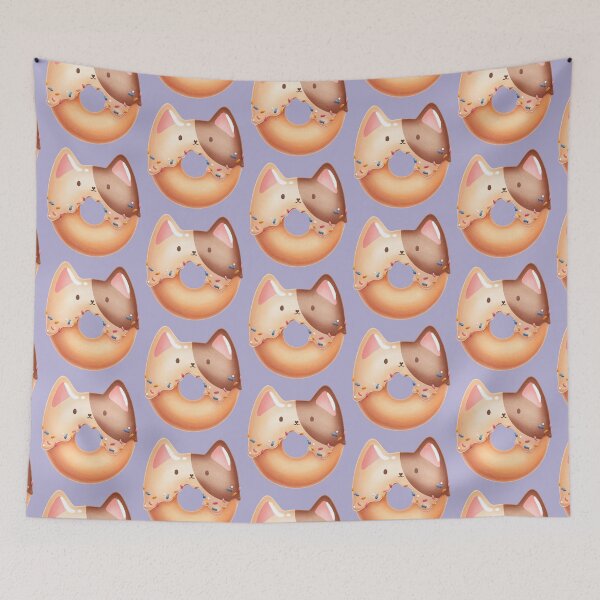Item preview, Cat Donut designed and sold by doodlecarrot.