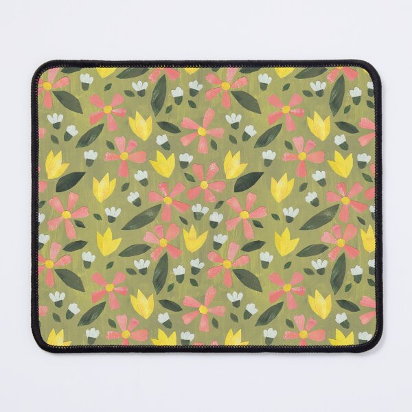 Item preview, Pink and Yellow Sweet Floral designed and sold by kellie-jayne.