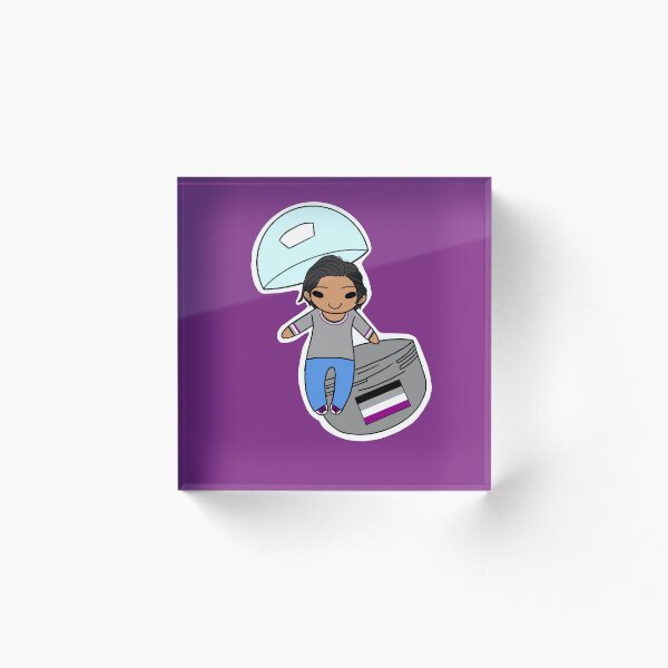 Artikelvorschau, Asexueller Stolz Gashapon entworfen und verkauft von TickityC.