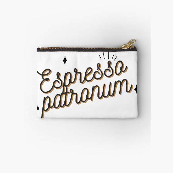 Item preview, Latte Your Fears Fade - Personalized Espresso Design with Cursive Patronus Charms designed and sold by eyesasdaggers.