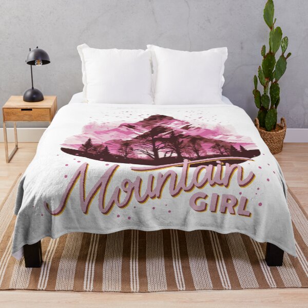 Item preview, Mountain Girl Colorful designed and sold by rainbowbirds.