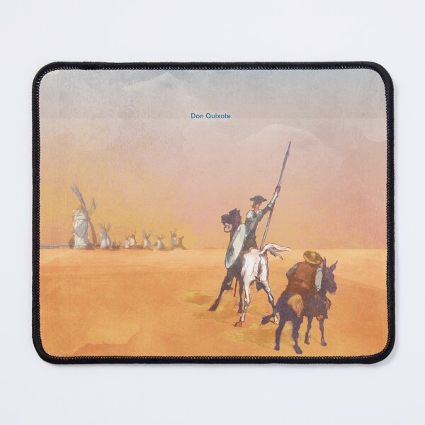 Item preview, Don Quixote - Miguel de Cervantes Literary Art for Bookworms designed and sold by RedHillPrints.