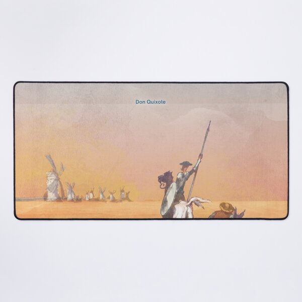 Item preview, Don Quixote - Miguel de Cervantes Literary Art for Bookworms designed and sold by RedHillPrints.