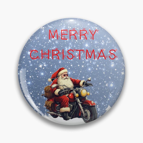 Item preview, Santa On A Motor Bike Biker Christmas Xmas Gift designed and sold by Culveays.