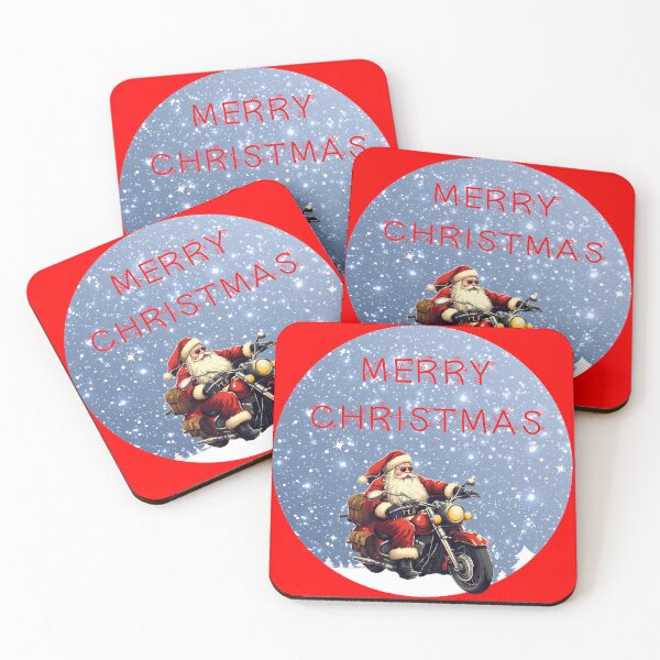 Item preview, Santa On A Motor Bike Biker Christmas Xmas Gift designed and sold by Culveays.