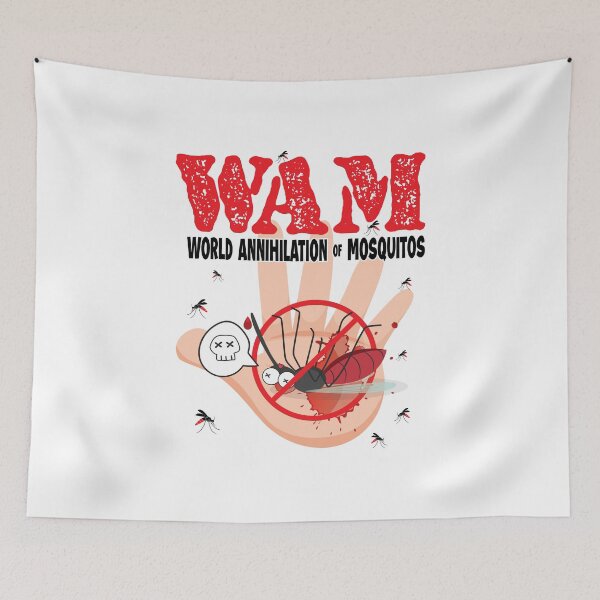 Item preview, WAM World Annihilation of Mosquitos designed and sold by joslyni.