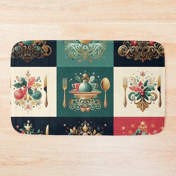 Item preview, christmas tablecloth designed and sold by InnovaDigital.