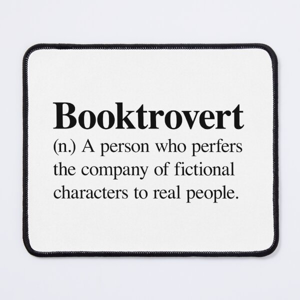 Item preview, Booktrovert designed and sold by Iamverylost.