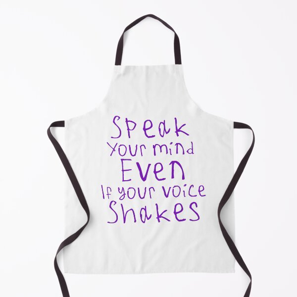 Item preview, Speak Your Mind Even If Your Voice Shakes designed and sold by kinpirks.