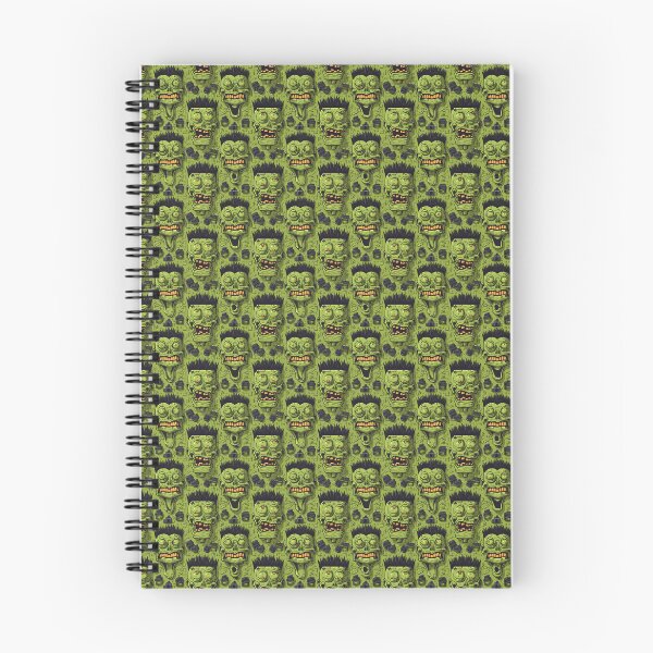 Item preview, Cute Zombie Halloween Goggle Pattern designed and sold by IonDigitalArts.