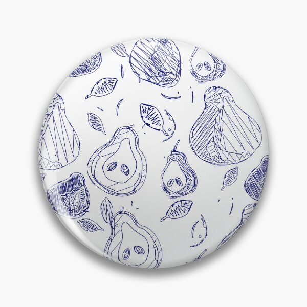 Item preview, Ink Pears Repeat Pattern designed and sold by ialemany.