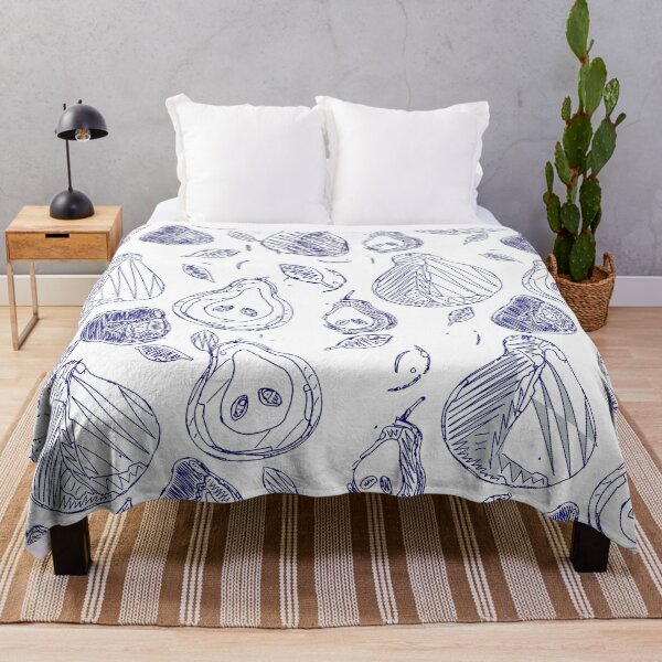 Item preview, Ink Pears Repeat Pattern designed and sold by ialemany.