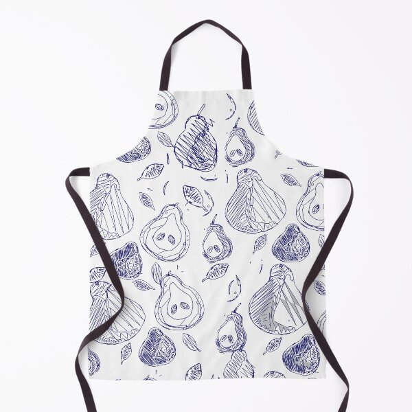 Item preview, Ink Pears Repeat Pattern designed and sold by ialemany.