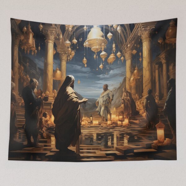 Item preview, Whispers in the Hallowed Hall designed and sold by oanaunciuleanu.