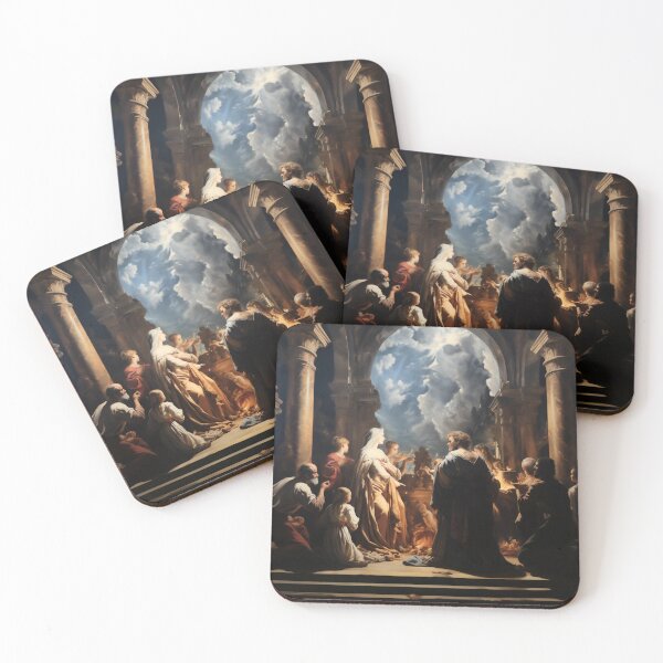 Item preview, Whispers in the Hallowed Hall designed and sold by oanaunciuleanu.