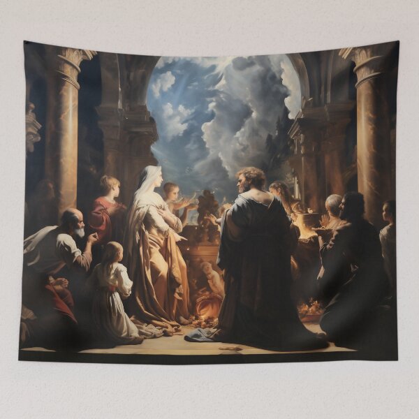 Item preview, Whispers in the Hallowed Hall designed and sold by oanaunciuleanu.