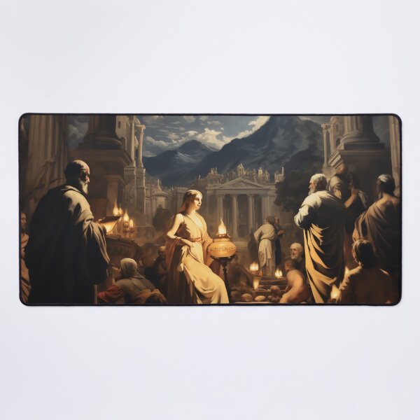 Item preview, Whispers in the Hallowed Hall designed and sold by oanaunciuleanu.