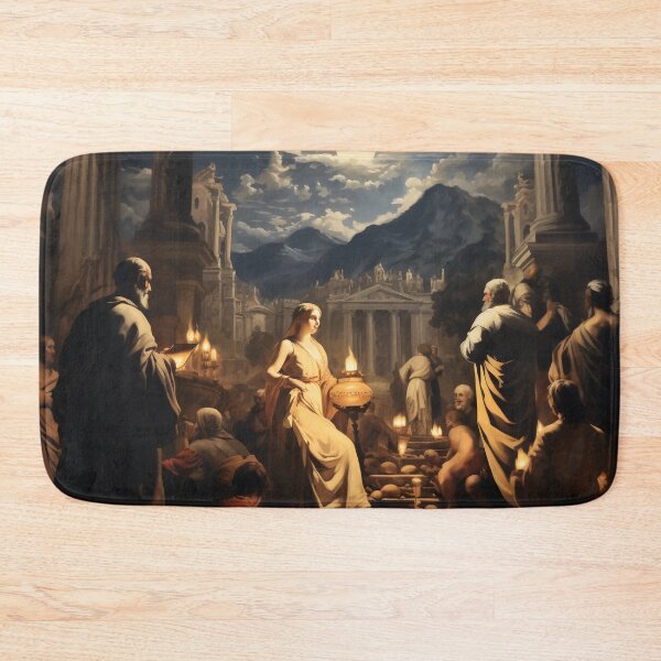 Item preview, Whispers in the Hallowed Hall designed and sold by oanaunciuleanu.