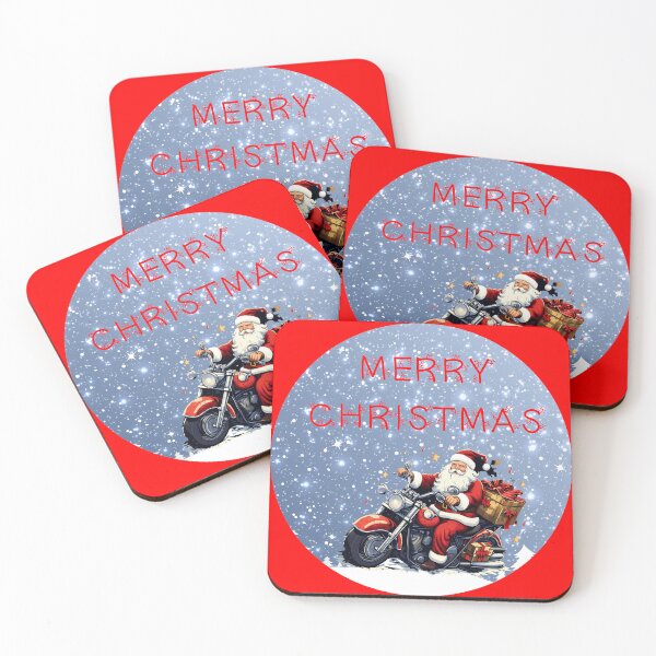 Item preview, Santa On A Motor Bike Biker Christmas Xmas Gift designed and sold by Culveays.