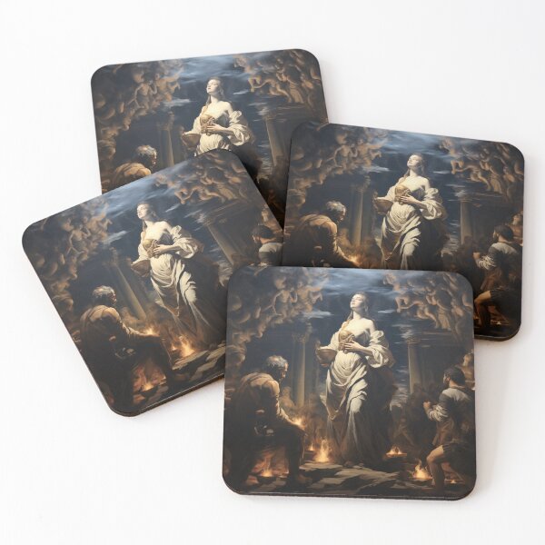 Item preview, Whispers in the Hallowed Hall designed and sold by oanaunciuleanu.