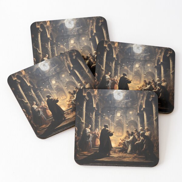Item preview, Whispers in the Hallowed Hall designed and sold by oanaunciuleanu.