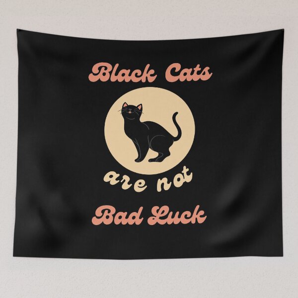 Item preview, Black Cats Are Not Bad Luck designed and sold by EdytaGister.