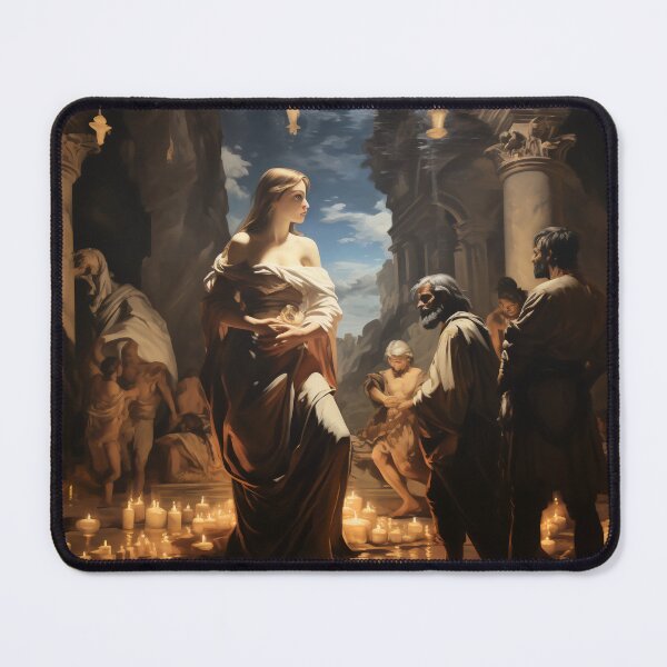 Item preview, Whispers in the Hallowed Hall designed and sold by oanaunciuleanu.