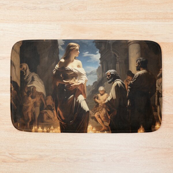 Item preview, Whispers in the Hallowed Hall designed and sold by oanaunciuleanu.