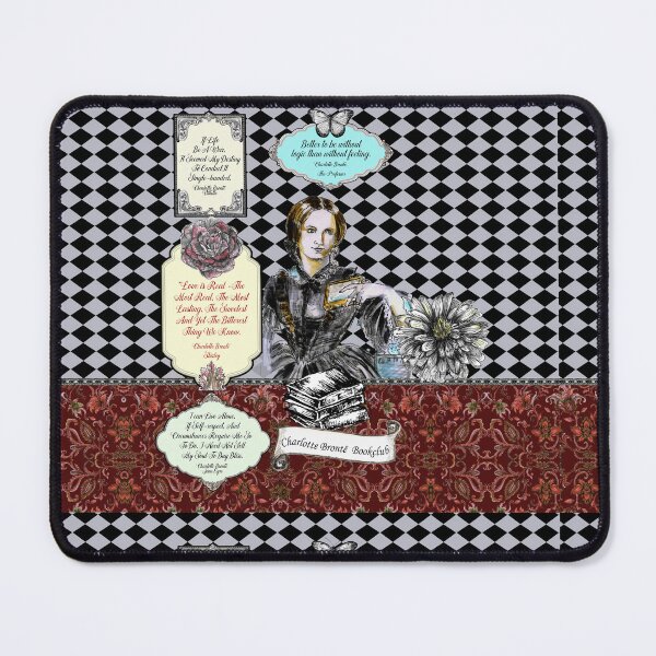 Item preview, Charlotte Bronte Bookclub - The Bronte sisters quote. designed and sold by FanitsaArt.