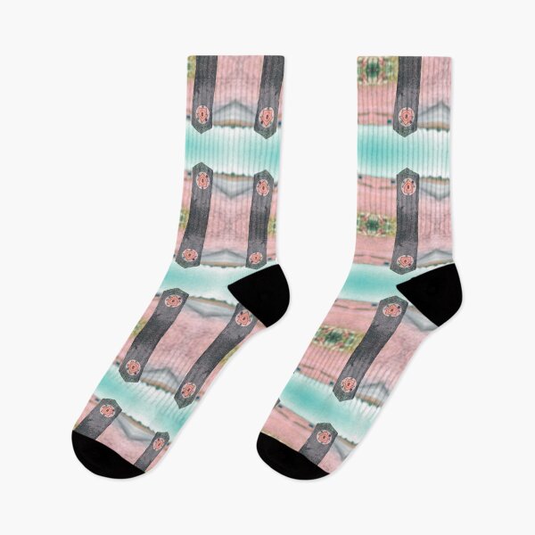 Item preview, East Coast Path Photo Pattern Peach designed and sold by vallisrowe.