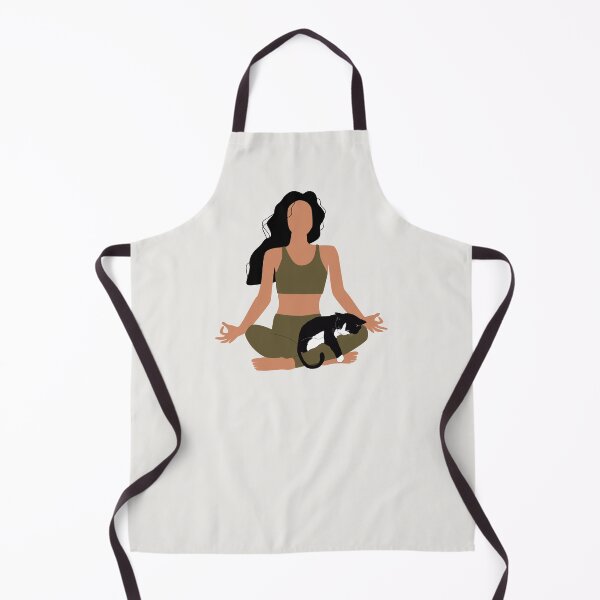 Item preview, Meditating Girl with a Cat in Her Lap designed and sold by Par Anne Q.