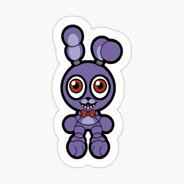 Glamrock Bonnie Sticker for Sale by Fizzy Creations