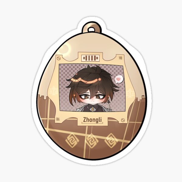 Item preview, Zhongli Archongotchi designed and sold by Pia Lohse.