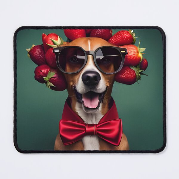 Item preview, Dog with Fruits designed and sold by carolablanco.