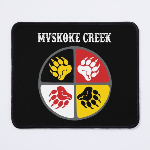 Item preview, Mvskoke Creek Muskogee Tribe Native American Medicine Wheel designed and sold by nativeStor.