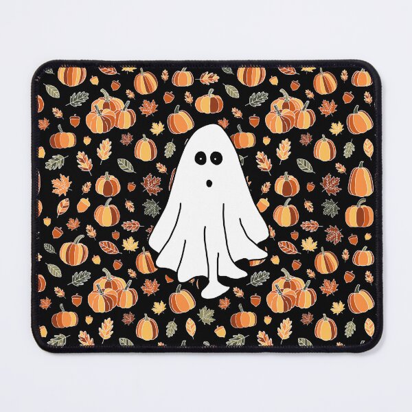 Item preview, Ghost, pumpkins and leafs designed and sold by Ana Gorozpe.