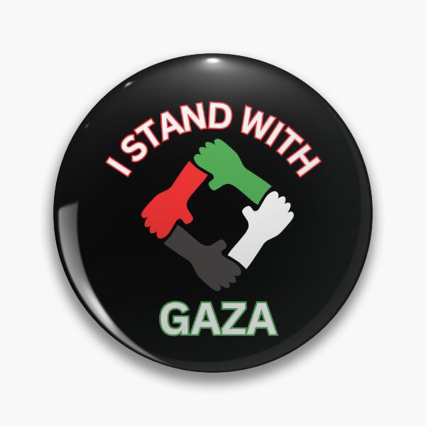 Item preview, I STAND WITH GAZA designed and sold by ANNINOART ⭐⭐⭐⭐⭐.
