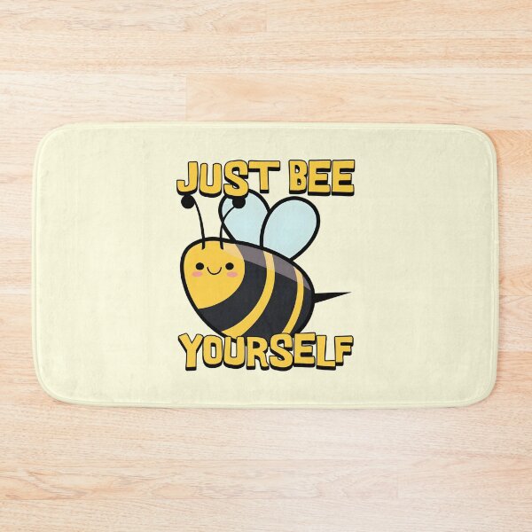 Item preview, Just Bee Yourself! Cute Bumble Bee Cartoon designed and sold by PMCreative.
