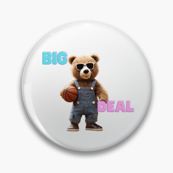 Item preview, Bear With A Basketball designed and sold by quirkyshopco.