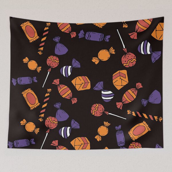 Item preview, Halloween: Candy Background designed and sold by TaraTs.