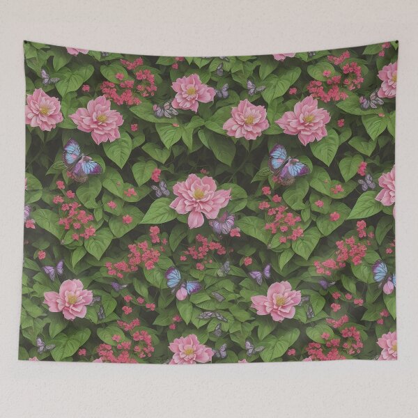 Item preview, A beautiful pattern of flora and fauna designed and sold by WalterGomes.